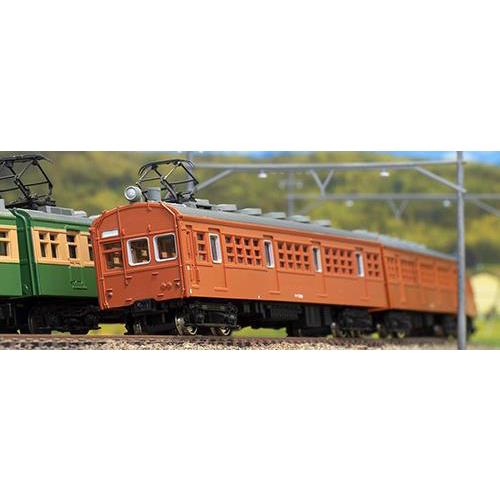 着色済み クモハ73形（オレンジ） 【グリーンマックス・13015】