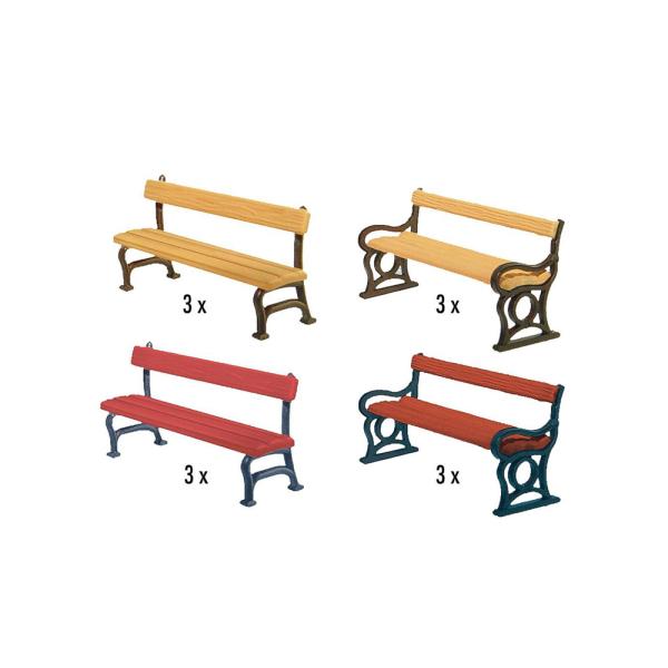 12 Park Benches 【トミーテック・180443】