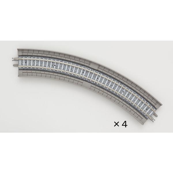 高架橋付PCレールHC243-45-PC（F）（4本セット） 【TOMIX・1873】