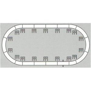 ロクハン Zゲージ R063 レールセットD 単線立体交差セット : ユウリン