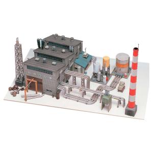 新発売）ジオラマ工場模型キットB（配管篇） (N・HO用) プラストラクト
