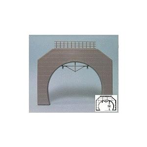 石目模様 複線トンネルポータル（着色済み） 【グリーンマックス・2517G】