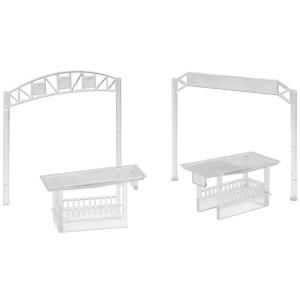 アーケード 地下入り口セット(クリア) 【グリーンマックス・2633】