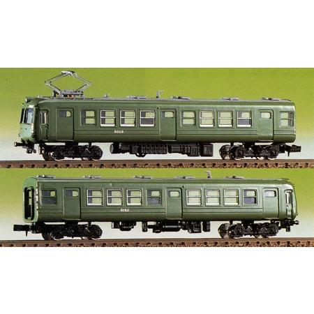 東急旧5000系　2両編成セット   【グリーンマックス・309】
