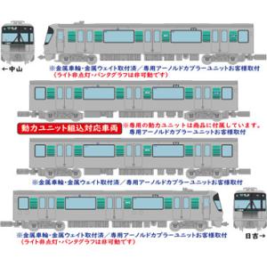 リニア地下鉄道コレクション 横浜市営地下鉄グリーンライン 10000形（2次車）4両セットA