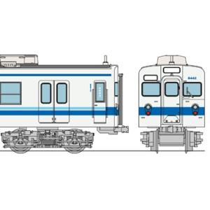鉄コレ東武鉄道8000系8142編成 グッドデパートメント広告列車4両セット 【324690】