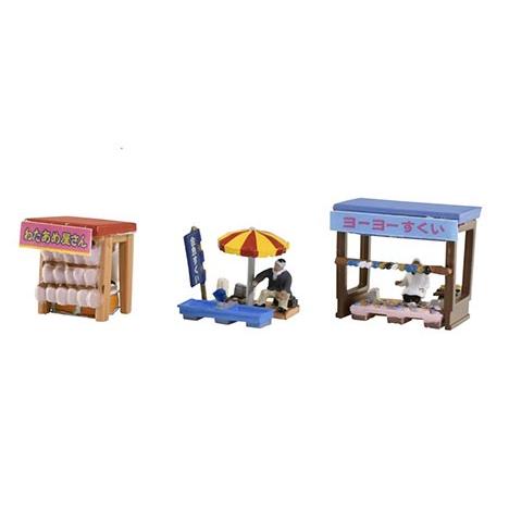 ※新製品 1月発売※ 情景小物002-3 露店A3 【トミーテック・335054】