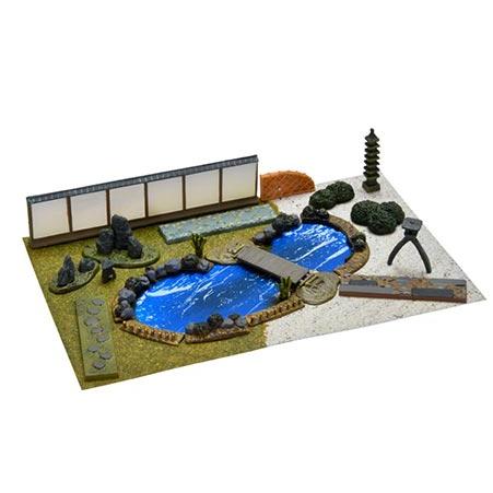 ※新製品 4月発売※ 情景小物041-2 日本庭園セット2 【トミーテック・338024】