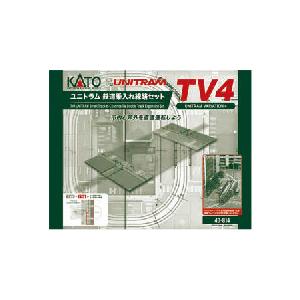 TV4 ユニトラム鉄道乗入れ線路セット 【KATO・40-814】