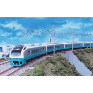 E653系（フレッシュひたち・床下黒・緑）7両編成セット（動力付き）    【グリーンマックス・50...