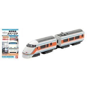 東武鉄道100系・スペーシア「サニーコーラルオレンジ」　2セット 【バンダイ・765215】