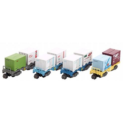 コンテナ貨車セット3・コキ100系　4両セット 【バンダイ・778178】