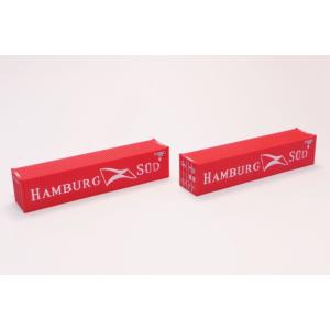 HAMBURG SUD 40f 海上コンテナ【ロクハン　A101-10】　
