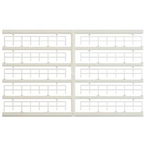 鉄柵 （白 20枚入） 【津川洋行・NA-80】