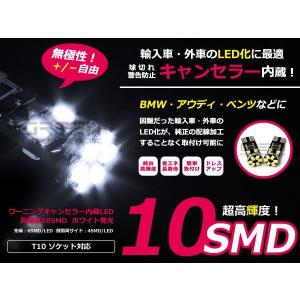 メール便送料無料 ベンツ Cクラスセダン W204 LED ポジション キャンセラー付き 2個セット