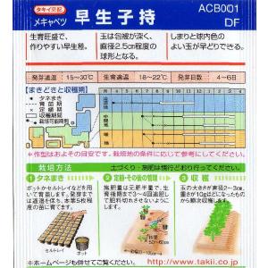 芽キャベツ(早生子持)の詳細画像1