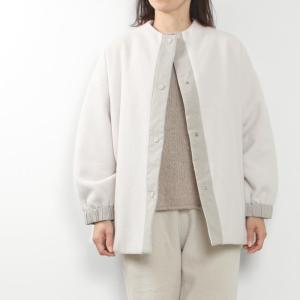 evam eva エヴァムエヴァ wool paddling short coat E223T179｜midlandship