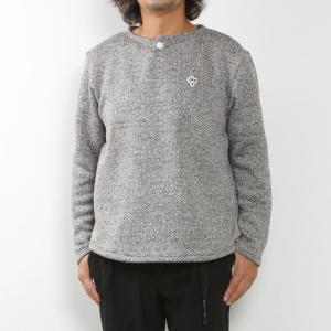 ARVOR MAREE アルヴォマレー 1BTN HENLEY BASQUE L/S SFLE-1BTBQ｜midlandship