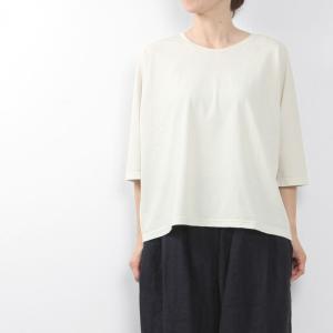 evam eva エヴァムエヴァ cotton dolman　pullover E231C128｜midlandship