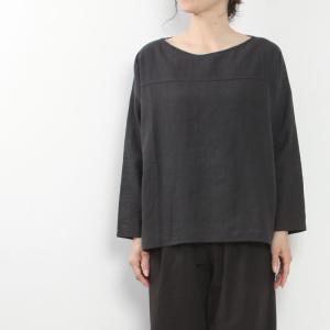 evam eva（エヴァムエヴァ） water linen culotte pants E253T018