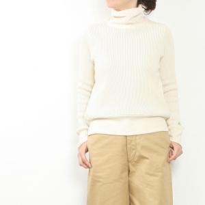 evam eva（エヴァムエヴァ） water linen pullover E241T062 : MIDLAND