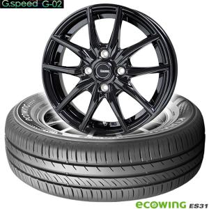 クムホ ecowing ES31〈155/65R14 75T〉& G・Speed G-02｜タイヤホイール4本セット｜midori-tire