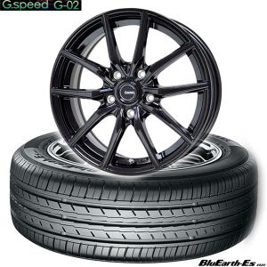 ヨコハマ BluEarth-Es ES32〈215/65R15 96S〉＆G.speed G-02〈5h〉｜タイヤホイール4本セット｜midori-tire