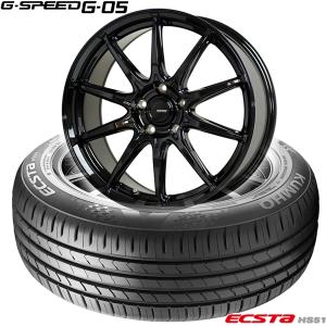 クムホ ECSTA HS51〈225/50R16 92W〉& G・Speed G-05｜タイヤホイール4本セット｜midori-tire