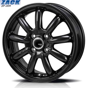 アルミホイール｜ZACK JP-209｜14インチ×4.5〈4枚〉｜軽自動車用｜ザック JP-209｜midori-tire