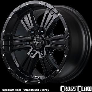 アルミホイール｜NITRO POWER CROSS CLAW｜17×6.5 +48 139.7 6H〈4枚