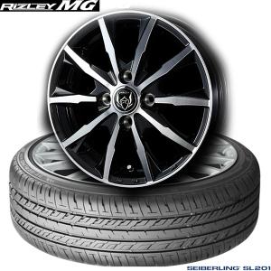 セイバーリング｜SEIBERLING SL201〈175/60R15 81H〉＆ウェッズRIZLEY MG｜タイヤホイール4本セット｜4穴｜midori-tire