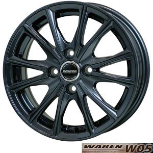 HOT STUFF（ホットスタッフ） ヴァーレン W05 ホイール1本 15x5.5J 4H