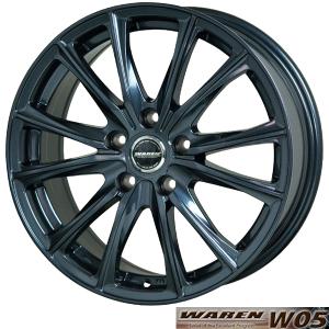 アルミホイール】WAREN W05｜15×4.5 +45 100 4H（4枚)｜〈ヴァーレン 