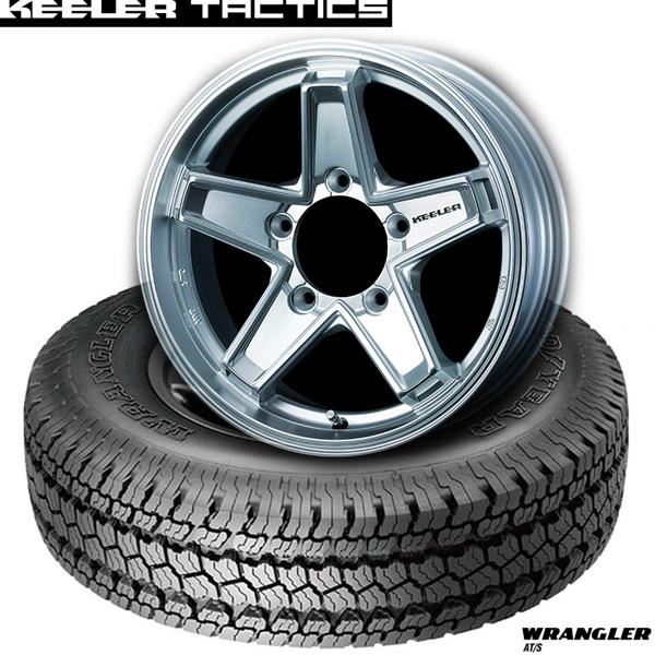 ジムニー｜グッドイヤーWRANGLER AT/S〈175/80R16 91S〉&amp; WEDS KEEL...