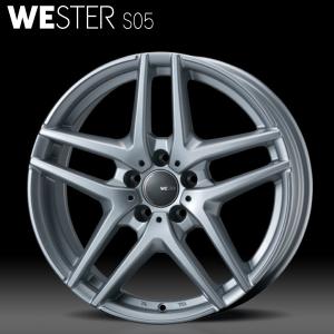 WESTER S05｜15インチ×5.5｜〈ウェスターS05〉輸入車アルミホイール〈4枚〉｜Audi/Volkswagen｜midori-tire