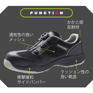 ミドリ安全 先芯入りスニーカー プロテクトウズ...の詳細画像5