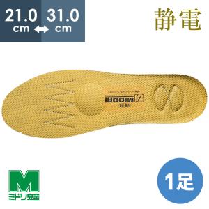 ミドリ安全 靴備品 PRM用 インソール静電 中敷き 交換用
