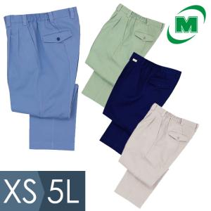 ミドリ安全 作業服 秋冬 男女共用 綿スラックス G360シリーズ 4カラー SSS〜5L