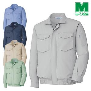 ミドリ安全 空調　作業服 春夏 クールファン コットン100% ブルゾン(ファン別売) WE30シリーズ 5カラー S〜5L｜midorianzen-com