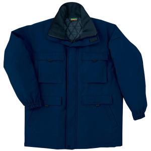 ミドリ安全 作業服 静電防寒服紺上 カストロコート ドカジャン M〜4L ミドリ安全 作業服 静電防寒服紺上 カストロコート ドカジャン M〜4L
