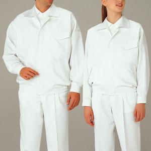 ミドリ安全 高性能静電 低発塵 薄地 男女兼用 ブルゾン ESD149上