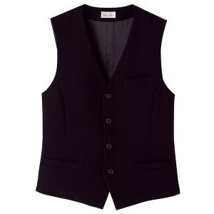 BONMAX ボンマックス ベスト FV1700U-16 ブラック SS〜5L 事務服