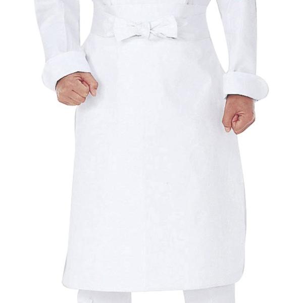 星和 前掛 SA-19-H-01 ホワイト エプロン コック ユニフォーム 調理場 キッチン 厨房 ...