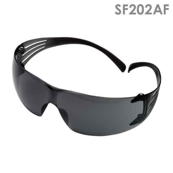3M セキュアフィット 保護メガネ SF202AF グレーレンズ