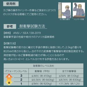ミドリ安全 作業手袋 耐衝撃性手袋 耐切創性 ...の詳細画像2