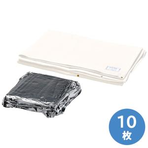真空パックマイクロファイバー毛布 ミドリ安全 １箱(１０枚入り) ミドリ安全 真空パック毛布 マイクロファイバー毛布 MF-2 10枚