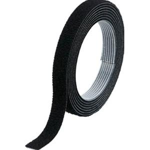 TRUSCO トラスコ中山 マジックバンド結束テープ 両面 黒
