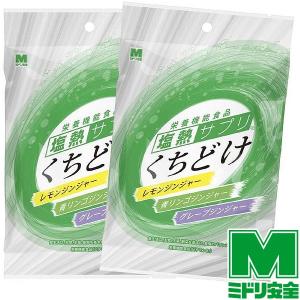 ミドリ安全 塩熱サプリ くちどけ 40g （約12粒入） 2袋セット 水分補給サポート 塩分補給の商品画像