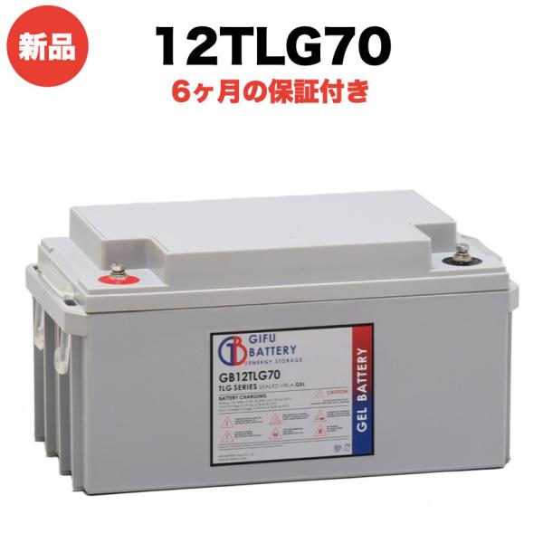 ディープサイクルバッテリー 12TLG70 新品 岐阜バッテリー オリジナルVRLA鉛蓄電池 本体
