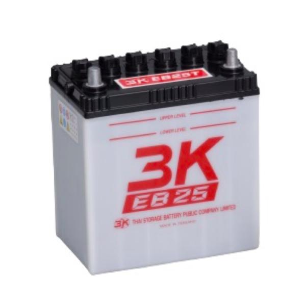 カーバッテリー 3K-EB25T 新品 電気車両用 岐阜バッテリー 本体
